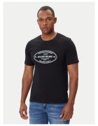 Jack & Jones Tricou barbati negru - bumbac