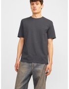 Jack & Jones Tricou din amestec de bumbac cu decolteu la baza gatului - Gri inchis melange