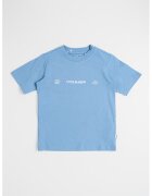 Jack & Jones Tricou din bumbac cu imprimeu - Alb/Albastru deschis