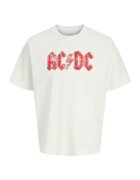 Jack & Jones Tricou JACK &JONES AC DC Crew Neck 50198 - Alb