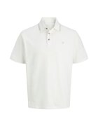 Jack & Jones Tricou JACK &JONES Alex Polo SS25 47075 - Alb