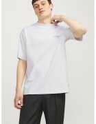 Jack & Jones Tricou lejer cu detaliu text - Negru/Alb optic