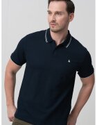 Jack & Jones Tricou polo din amestec de bumbac pique - Bleumarin