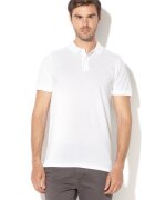 Jack & Jones Tricou polo slim fit - Alb