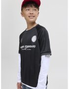 Jack & Jones Tricou regular fit cu model text - Negru