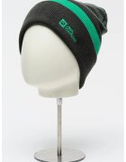 Jack Wolfskin Caciula in dungi Stripy - Verde/Gri inchis