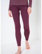 Jack Wolfskin Colanti termici cu talie medie pentru ski Infinite Warm - Violet pruna