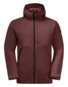 Jack Wolfskin Geaca barbati - Tempelhof - poliester - visiniu -