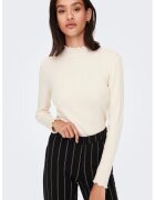 JDY Bluza slim fit Fransiska - Alb