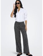 JDY Pantaloni drepti cu talie inalta - Gri deschis/Gri antracit