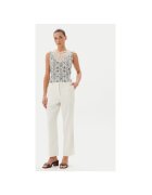 JDY Top dama 15296246 - Poliester - Ecru - Ecru