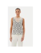 JDY Top dama model 15296246 - material Poliester - culoare Ecru - Ecru
