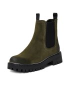 JENNY Botine dama Piele ecologica - Kaki - Kaki