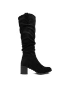 JENNY Cizme dama - din piele - negru