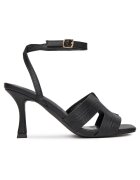 JENNY Sandale dama - R25SS00542 - piele ecologica - negru