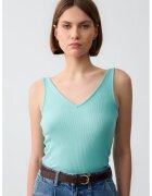 JIMMY KEY Top slim fit cu decolteu in V