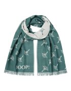 Joop! Fular din amestec de modal si lana Feris - Verde