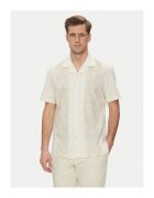 Joop! Jeans Camasa barbati - 10019529 30045980 - Bumbac - Bej - Bej