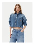 Joop! Jeans Camasa dama - JOOP - bumbac - albastru