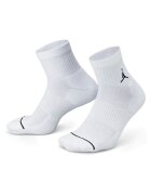 Jordan Ciorapi Everyday Cushioned Ankle 3 Perechi - DX9655-100 20709 - Alb