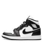Jordan Pantofi sport barbati - Air 1 Mid Panda - alb-negru - materiale de inalta calitate - Alb/Negru