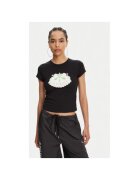 Juicy Couture Tricou dama JCGCT125041 - Bumbac - Negru - Negru