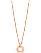 Just Cavalli Colier cu logo - Auriu - Auriu rose