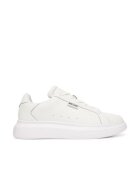 Just Cavalli Tenisi barbati piele naturala - alb