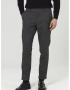 Just Like You Pantaloni chino conici - Negru/Gri inchis