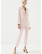 Just Like You Pantaloni skinny chino cu pensa - Roz pal