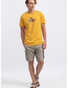KAFT Tricou unisex de bumbac - Galben sofran