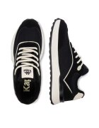 Kappa Pantofi copii - baieti - negru alb - material textil