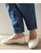 Karisma Pantofi Casual Perforati Dama 60005B 52-O Crem Croco - Crem -