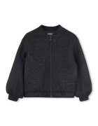 KARL LAGERFELD KIDS Jacheta cu garnituri logo - Negru