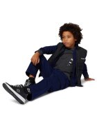 KARL LAGERFELD KIDS Pantaloni cargo cu croiala dreapta - Albastru indigo