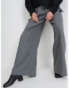 Karl Lagerfeld Pantaloni cu croiala ampla si model uni - Gri melange
