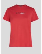 Karl Lagerfeld Tricou cu imprimeu logo - Rosu