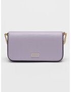 Kate Spade Geanta de piele cu bareta de umar cu clapa Serena - Lila