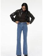 KOTON Blugi bootcut cu talie medie - Albastru