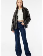 KOTON Blugi evazati slim fit Victoria - Albastru melange