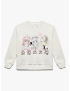 KOTON Bluza de trening cu decolteu la baza gatului si design grafic - Alb