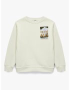 KOTON Bluza de trening cu imprimeu discret - Verde pal