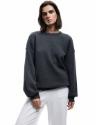 KOTON Bluza de trening cu maneci cazute - Negru