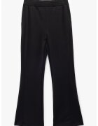 KOTON Pantaloni cu model uni si talie inalta - Negru