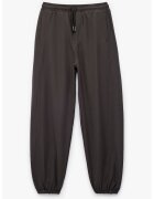 KOTON Pantaloni de trening cu snur - Negru stins