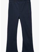 KOTON Pantaloni evazati cu banda elastica - Bleumarin