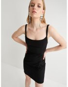 KOTON Rochie scurta cu bretele - Negru