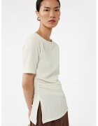KOTON Tricou slim-fit uni - Bej deschis