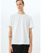 KOTON Tricou uni - Alb
