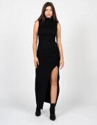 LA HAINE INSIDE US Rochie midi cu slit lateral -